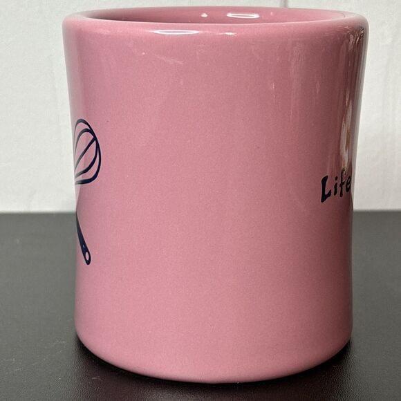 LIFE IS GOOD HOME HEAVY DINER COFFEE MUG 12 OZ "MAKE SOME JOYS" COOKING - Picture 3 of 6